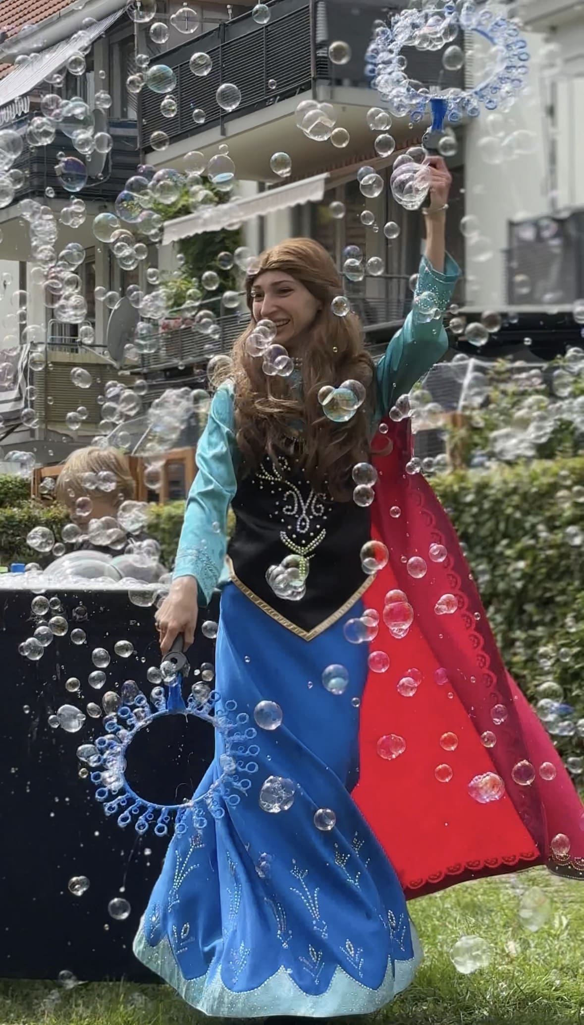 Шоу мыльных пузырей для детей